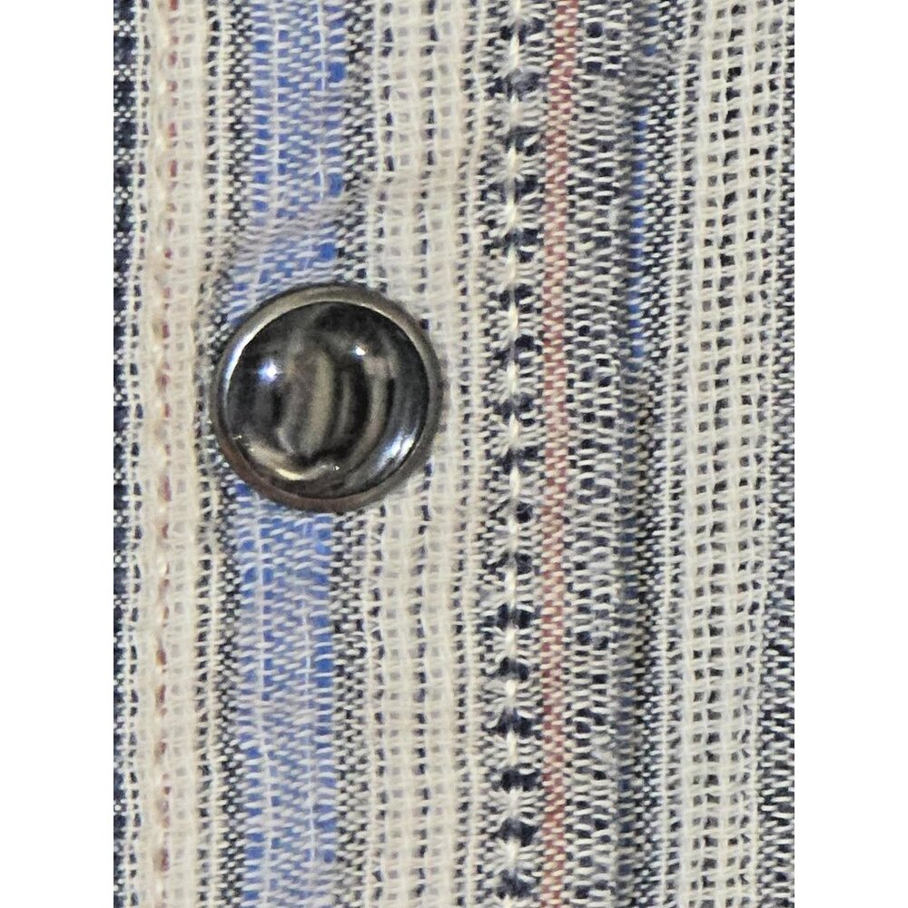 Cody James Men’s Western Pearl Snap Long Sleeve –Large – Bold Striped Multicolor - Picture 12 of 16